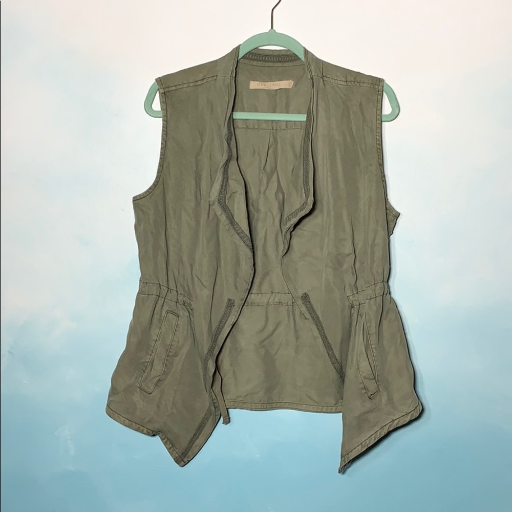 Max jeans army green vest